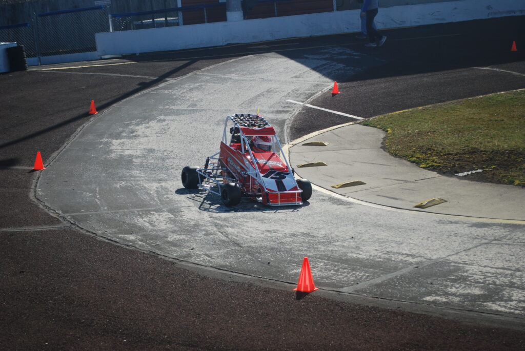 quarter midget crashes